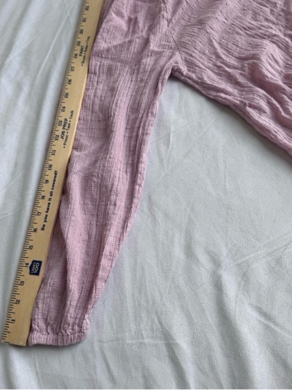 L*space Lavender Napali Maxi Dress Size Small 100% cotton vacation resort beach - Picture 12 of 12